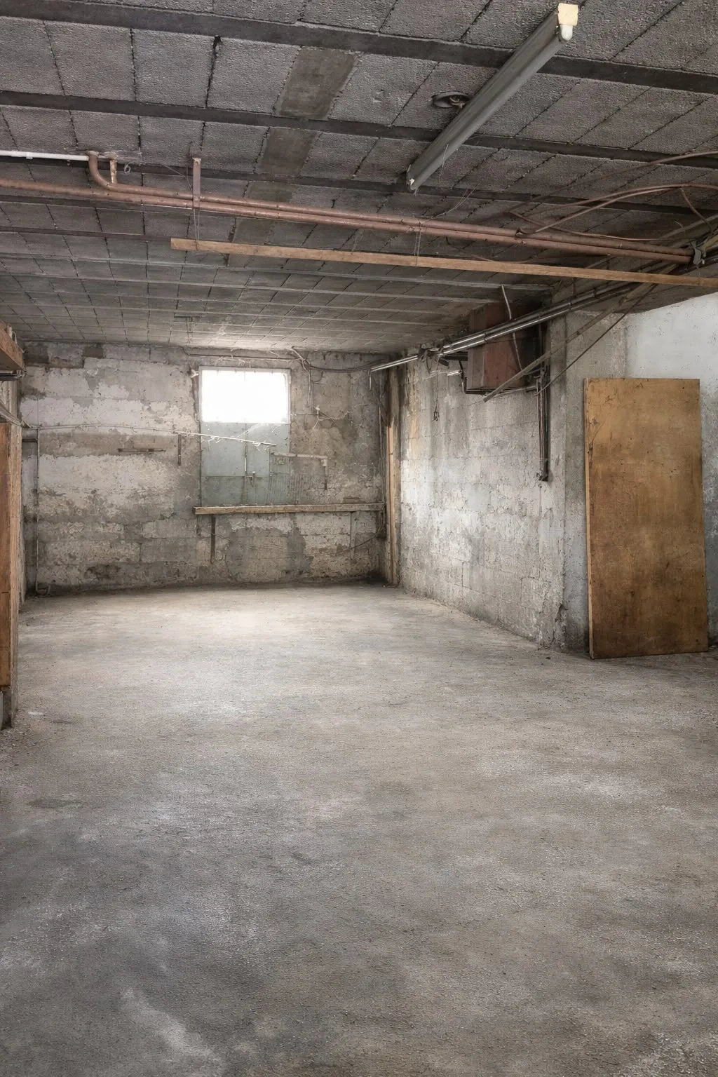 Garage après débarras